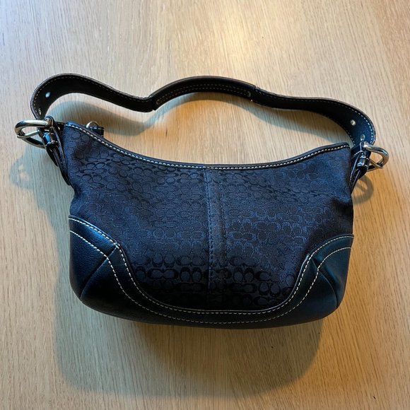 Coach small purse black - Picture 1 of 8